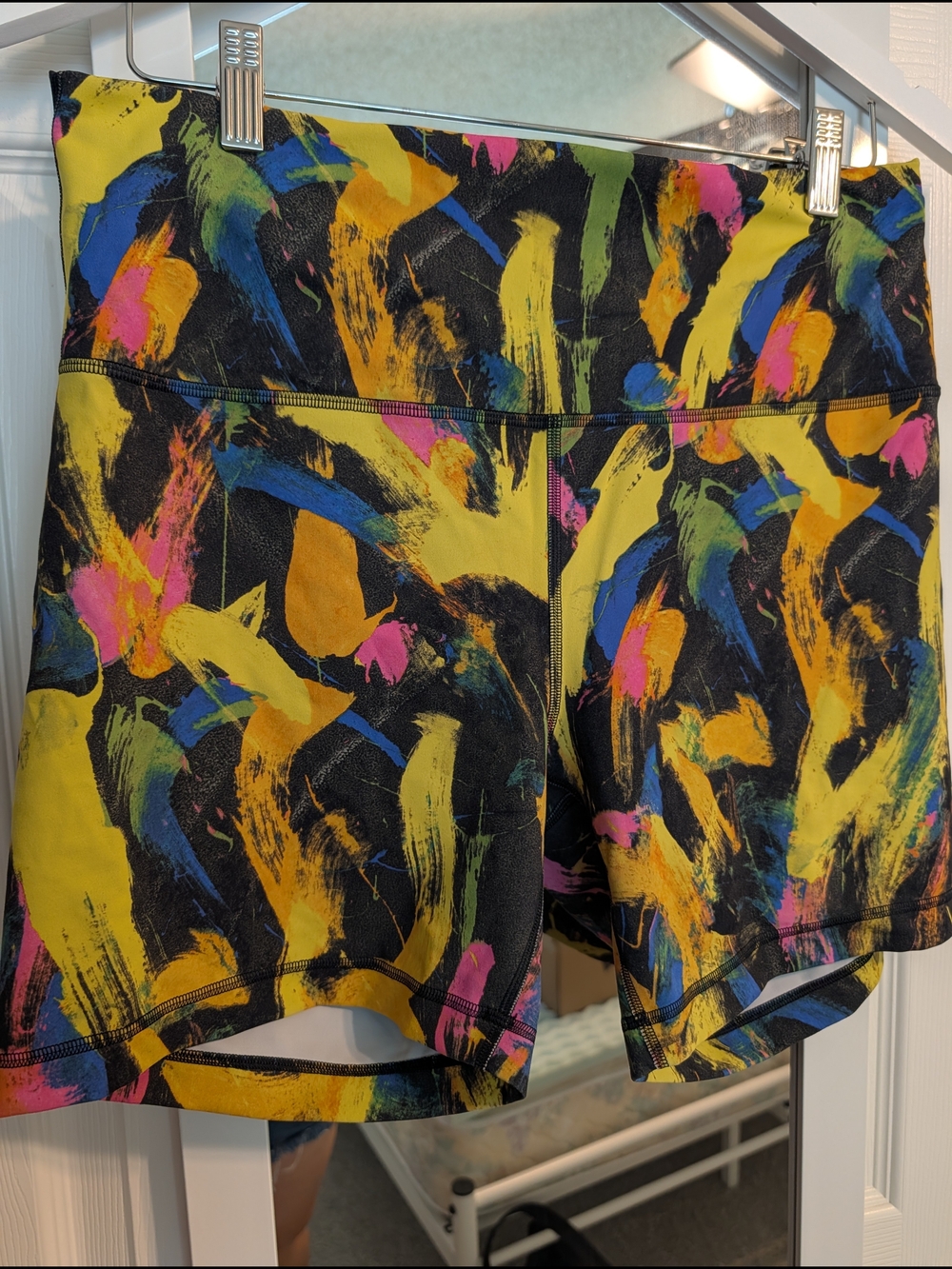 lululemon athletica Wunder Under Shorts In Undertone Black Multi Sz 14
